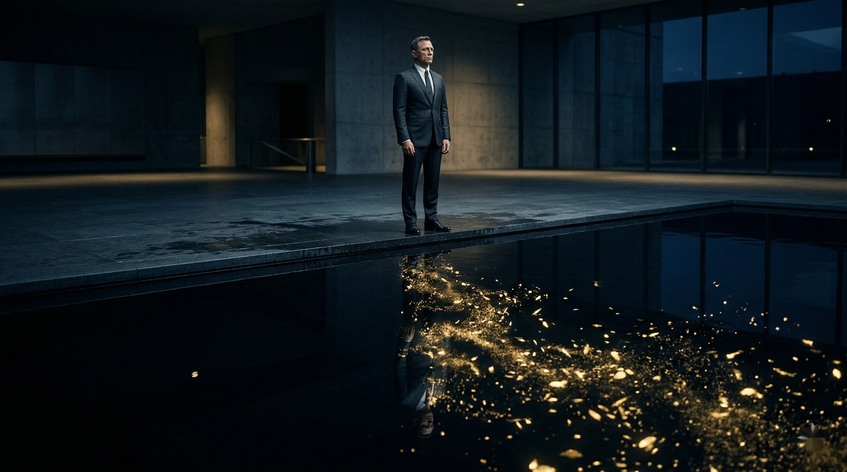 Narcisse contemplant son reflet dans l'eau — symbole de la confusion entre être et apparaître.