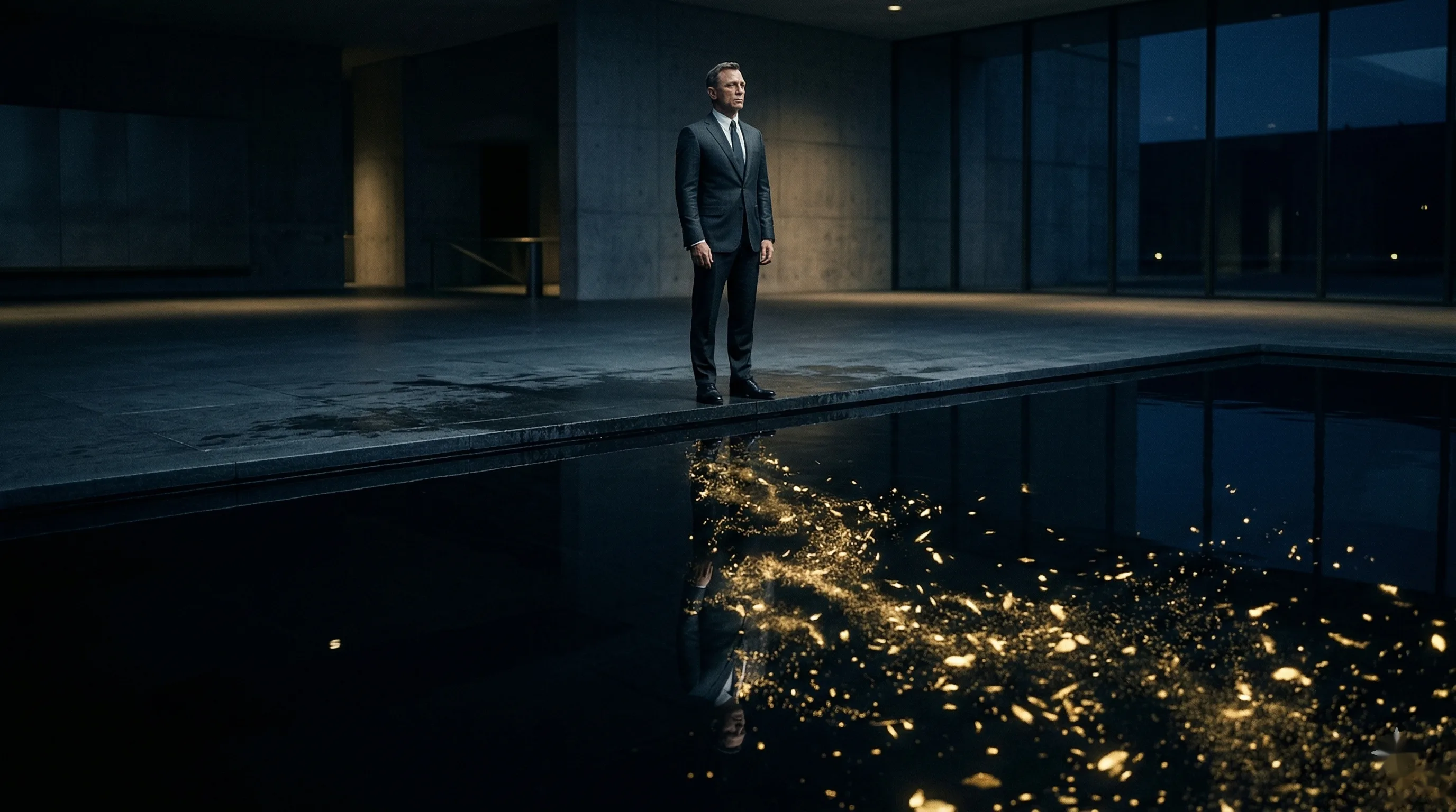 Narcisse contemplant son reflet dans l'eau — symbole de la confusion entre être et apparaître.