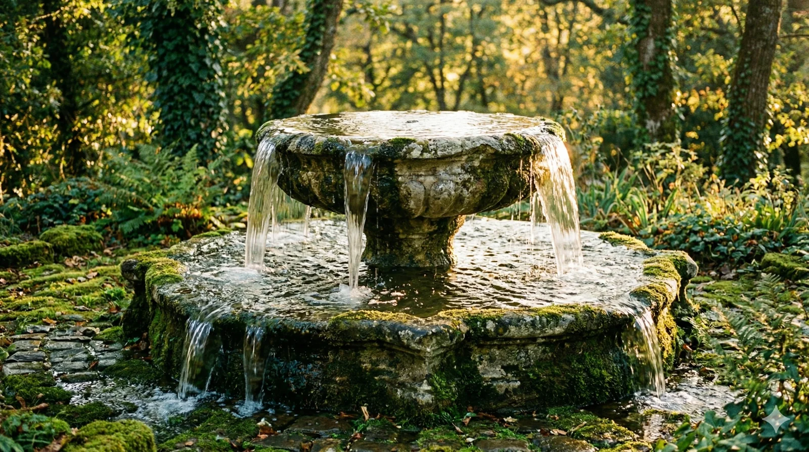 L'eau qui déborde, qui s'écoule au-delà de ses limites