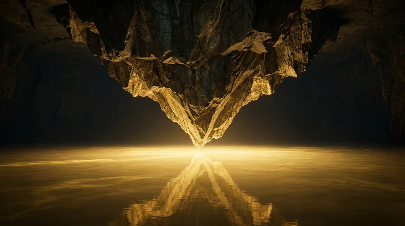 La montagne inversée — l’Être descend pour s’élever